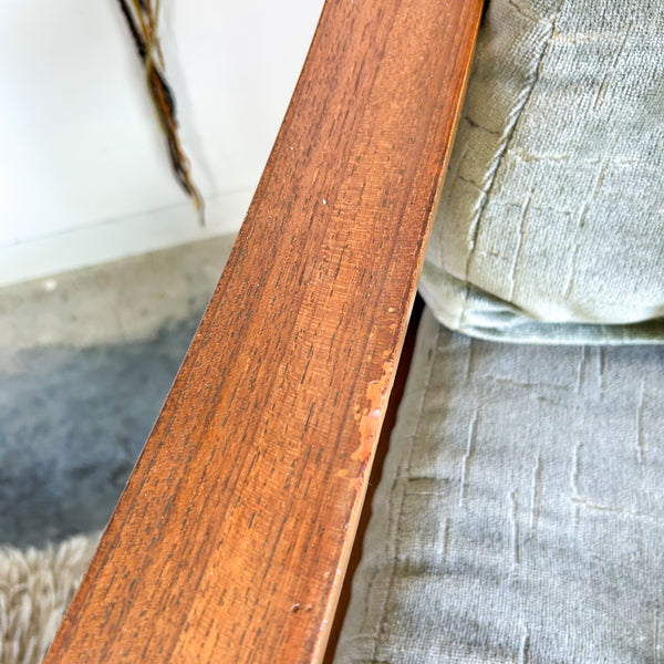 TESSA OLIVE GREEN VELOUR ARMCHAIRS