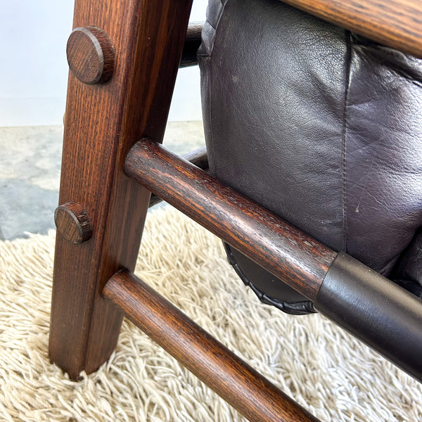 NORE FURNITURE TWO SEATER LEATHER SOFAS