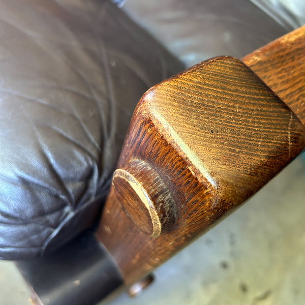 NORE FURNITURE TWO SEATER LEATHER SOFAS