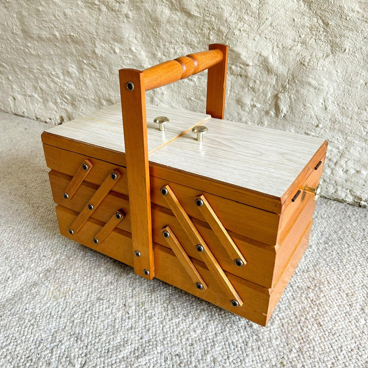 Best Cantilever Sewing Box at Michael Rivers blog