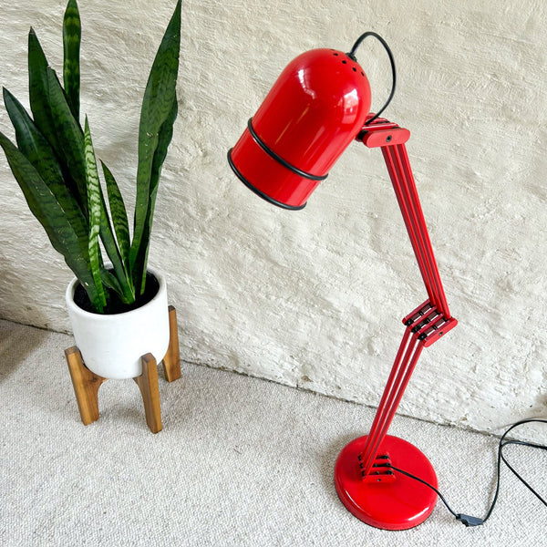 COS.MO RED TABLE/FLOOR LAMP ITALY