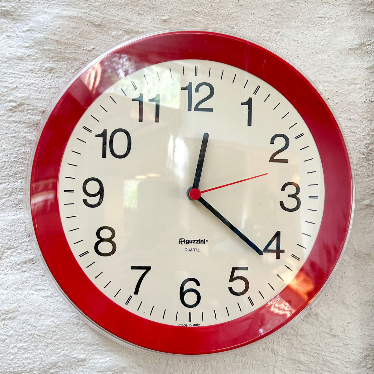 90s guzzini vintage wall 時計　ポストモダン 90s guzzini vintage wall 時計 ポストモダン