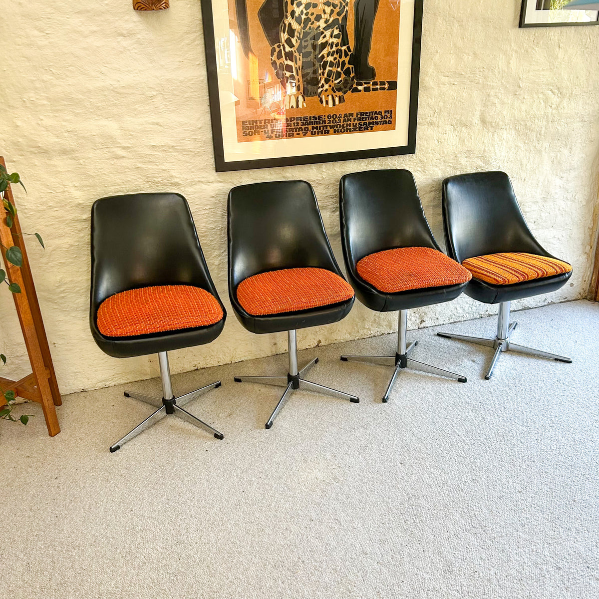 SWIVEL DINING CHAIRS