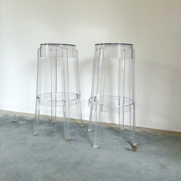 KARTELL CHARLES GHOST STOOLS