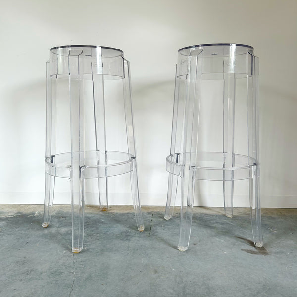 KARTELL CHARLES GHOST STOOLS