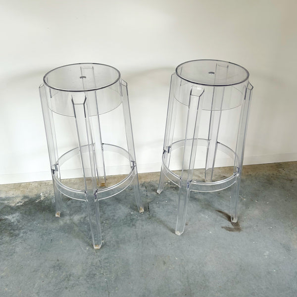 KARTELL CHARLES GHOST STOOLS