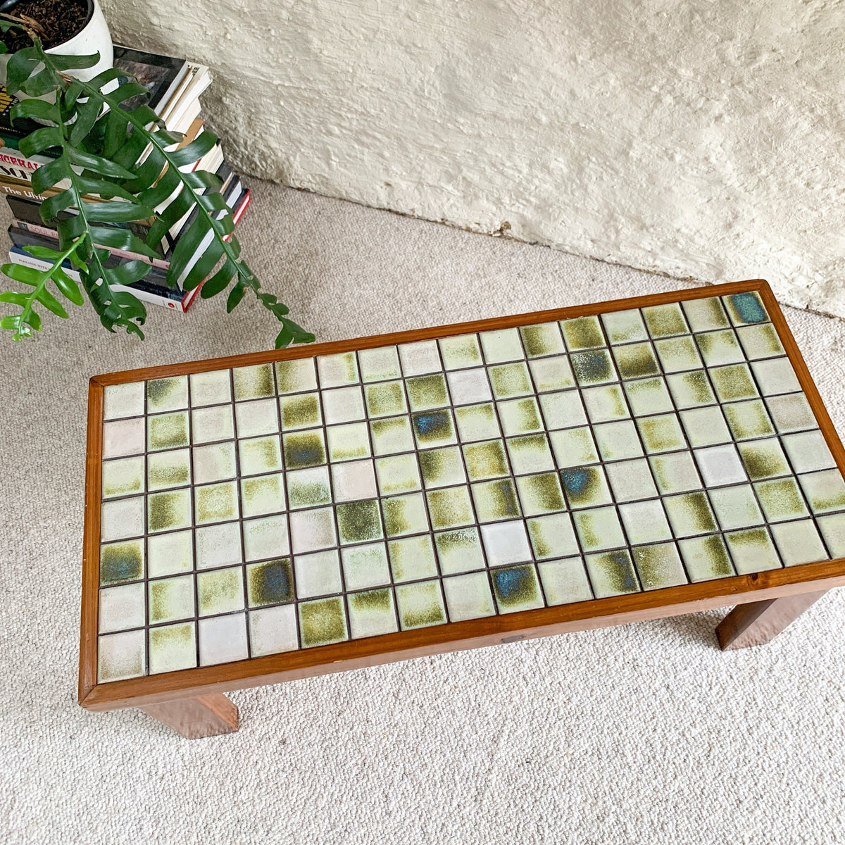 TILE TOP COFFEE TABLE