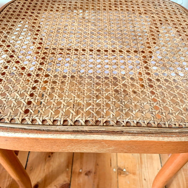 RATTAN BENTWOOD DINING CHAIRS - HEY JUDE WORKSHOP • Vintage furniture & wares.
