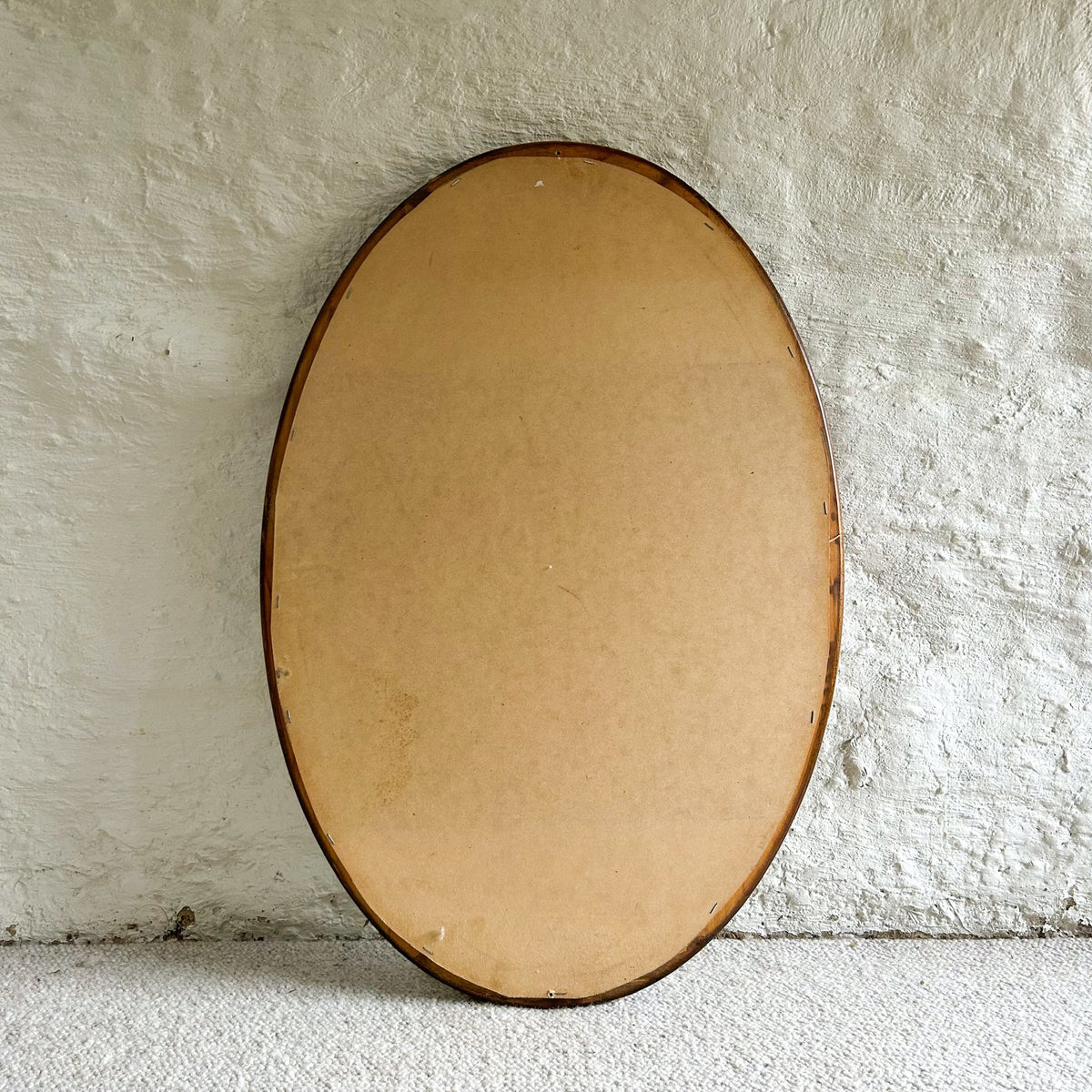 OVAL WOODEN WALL MIRRORS