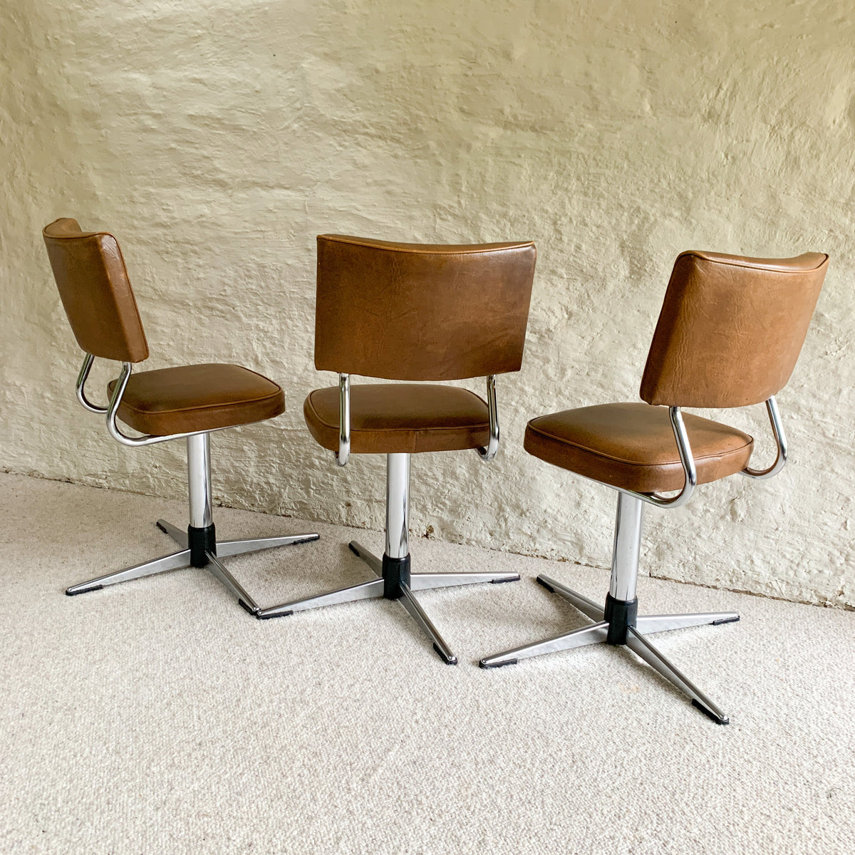 SWIVEL DINING CHAIRS
