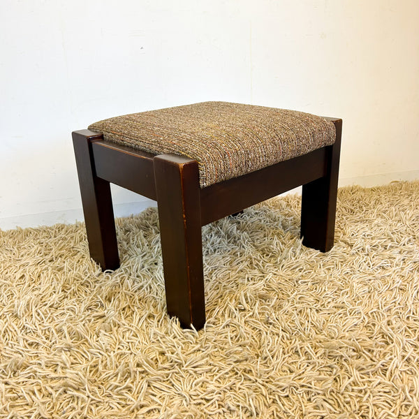 UPHOLSTERED FOOTSTOOL