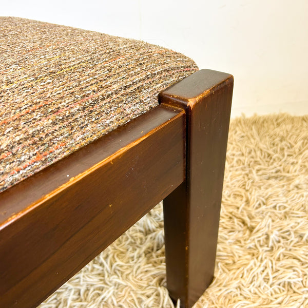 UPHOLSTERED FOOTSTOOL