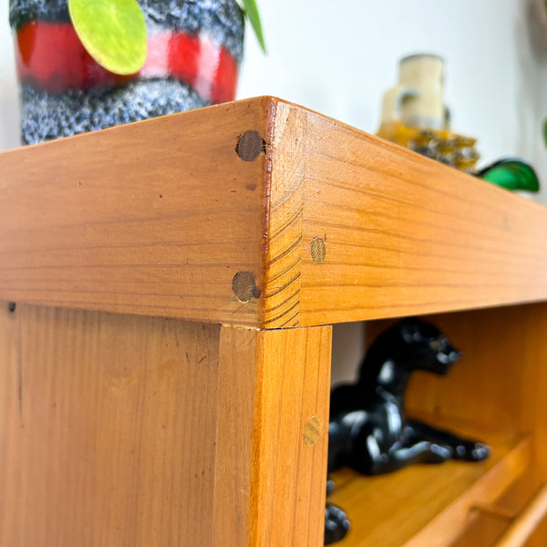 PINE SHELVING UNIT - HEY JUDE WORKSHOP • Vintage furniture & objects Melbourne