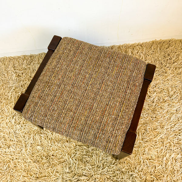 UPHOLSTERED FOOTSTOOL