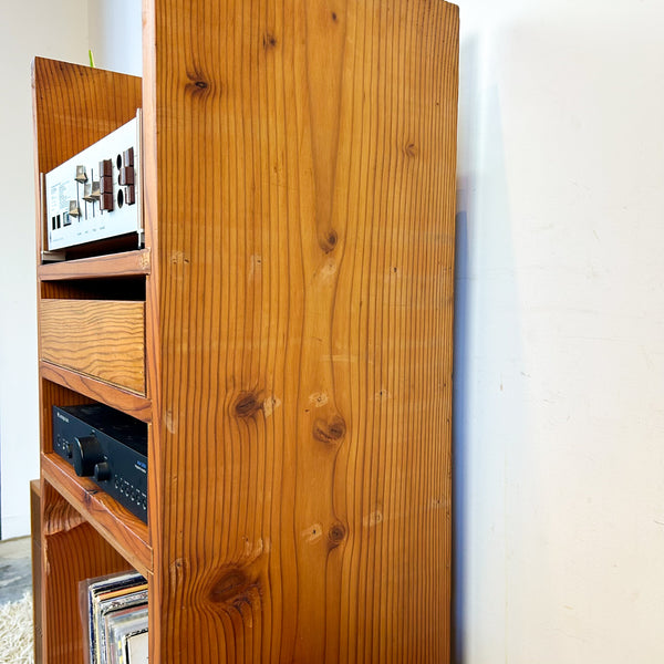 PINE STEREO CABINET