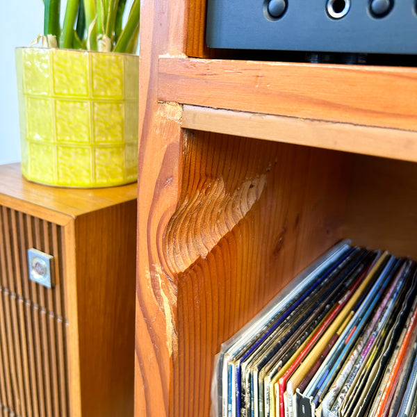 PINE STEREO CABINET