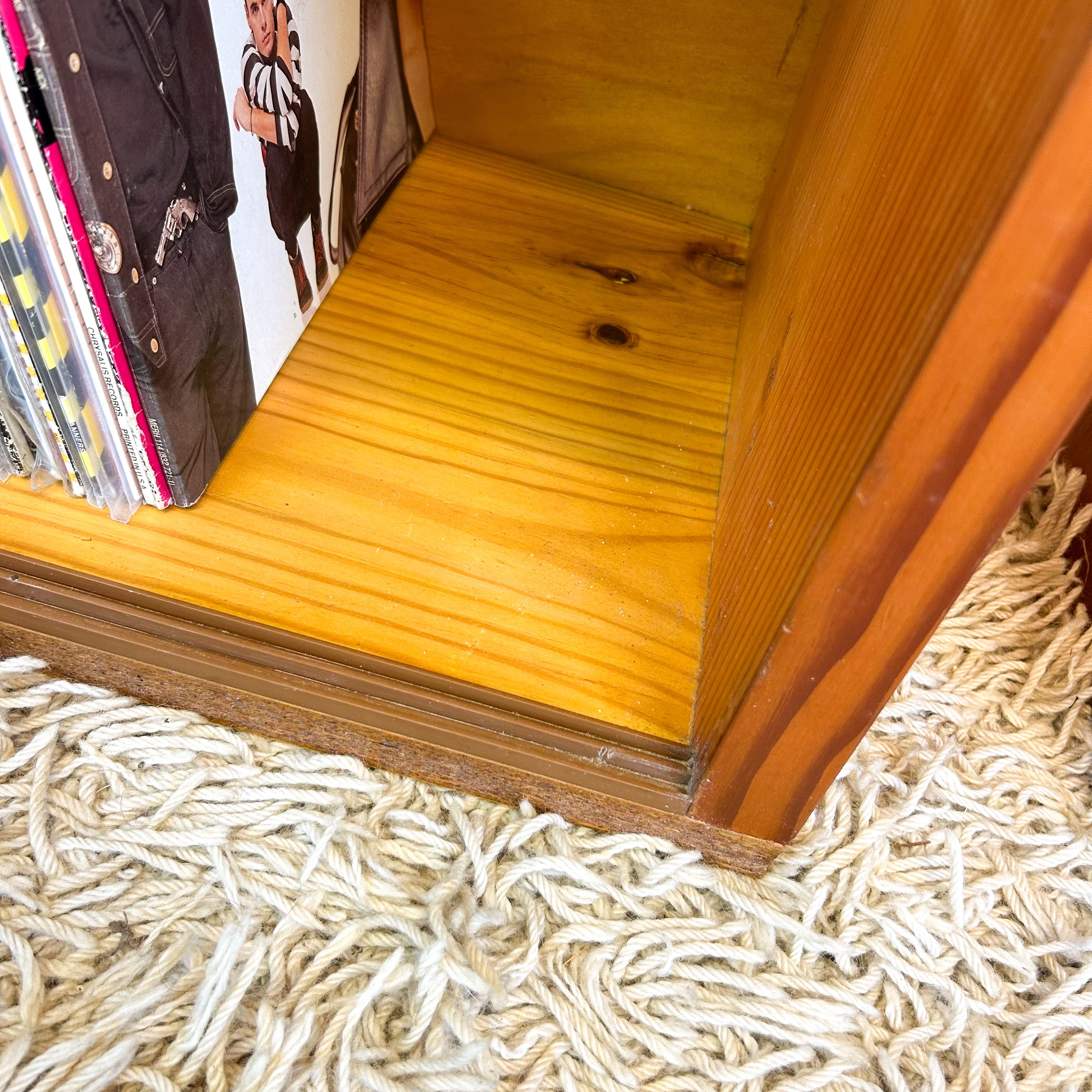 PINE STEREO CABINET - HEY JUDE WORKSHOP • Vintage furniture & objects Melbourne