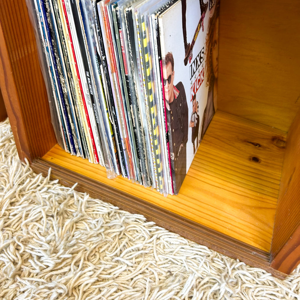 PINE STEREO CABINET - HEY JUDE WORKSHOP • Vintage furniture & objects Melbourne