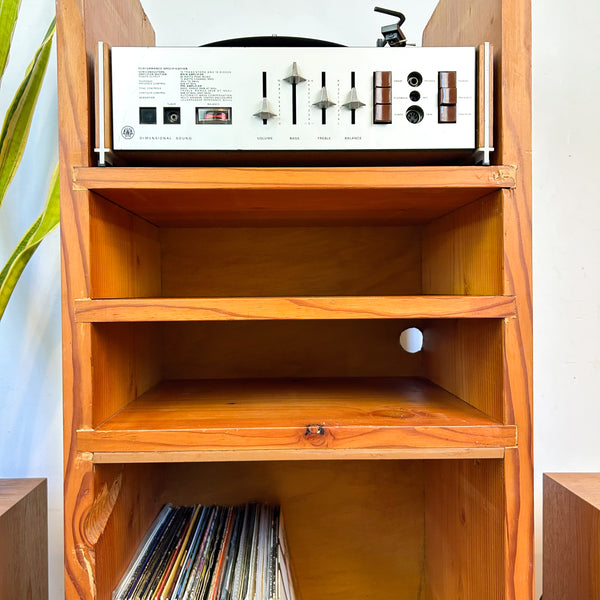 PINE STEREO CABINET