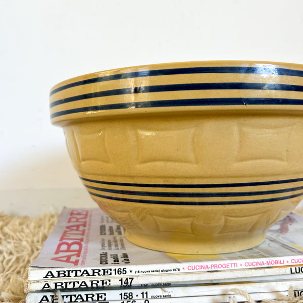 YELLOW WARE MIXING BOWL - HEY JUDE WORKSHOP • Vintage furniture & objects Melbourne