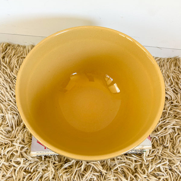 YELLOW WARE MIXING BOWL - HEY JUDE WORKSHOP • Vintage furniture & objects Melbourne