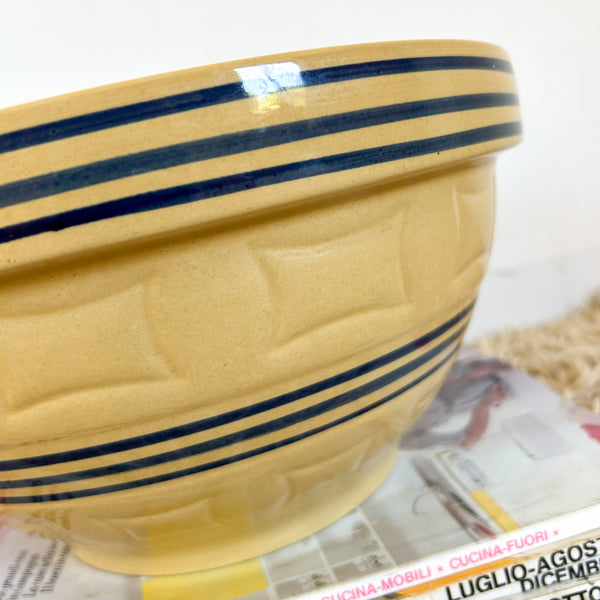 YELLOW WARE MIXING BOWL - HEY JUDE WORKSHOP • Vintage furniture & objects Melbourne