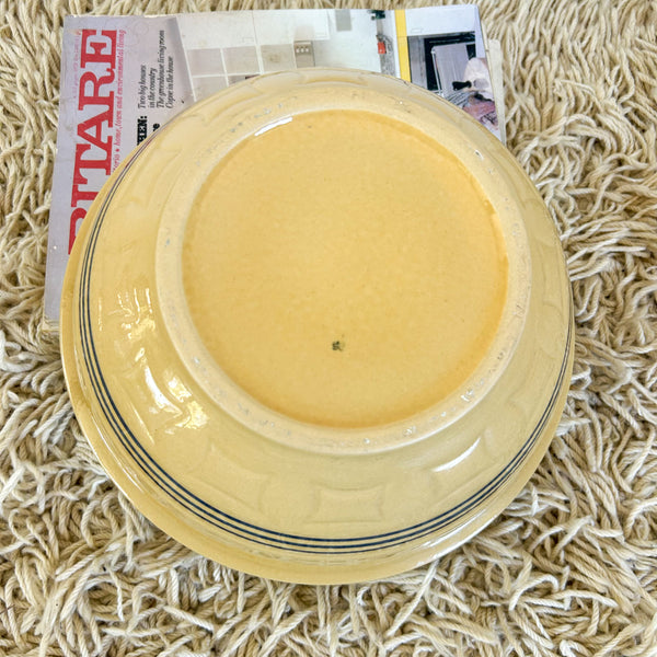 YELLOW WARE MIXING BOWL - HEY JUDE WORKSHOP • Vintage furniture & objects Melbourne