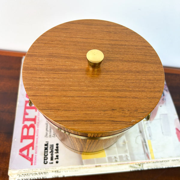 JAPANESE TEAK ICE BUCKET - HEY JUDE WORKSHOP • Vintage furniture & objects Melbourne