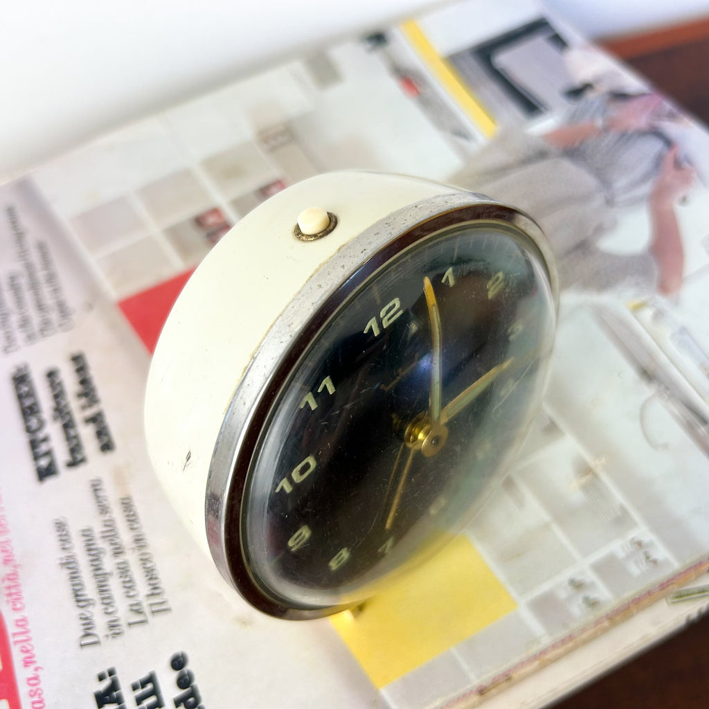 WESTCLOX BEDSIDE CLOCK - HEY JUDE WORKSHOP • Vintage furniture & objects Melbourne