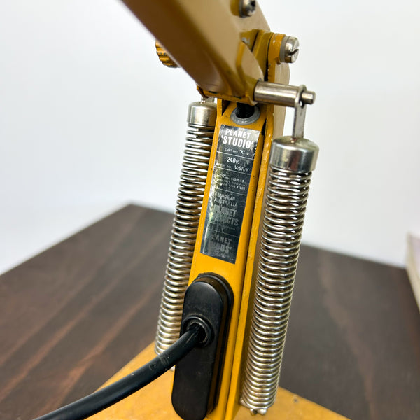 PLANET STUDIO K DESK LAMP MUSTARD