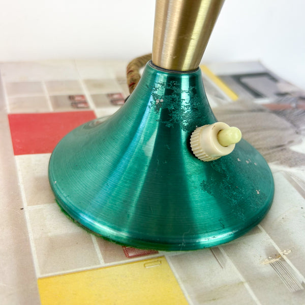 DAYDREAM ANODISED GREEN & GOLD TABLE LAMP - HEY JUDE WORKSHOP • Vintage furniture & objects Melbourne