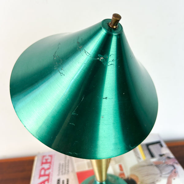 DAYDREAM ANODISED GREEN & GOLD TABLE LAMP - HEY JUDE WORKSHOP • Vintage furniture & objects Melbourne