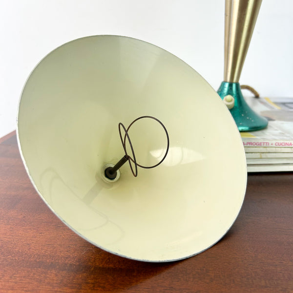 DAYDREAM ANODISED GREEN & GOLD TABLE LAMP - HEY JUDE WORKSHOP • Vintage furniture & objects Melbourne