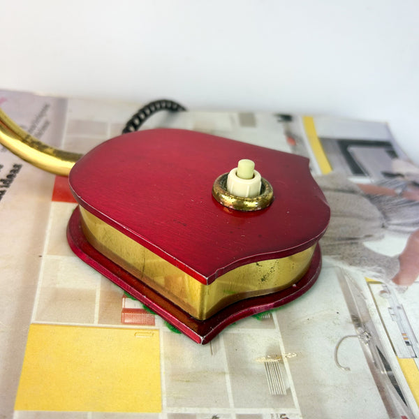 DAYDREAM ANODISED RED TABLE LAMP - HEY JUDE WORKSHOP • Vintage furniture & objects Melbourne