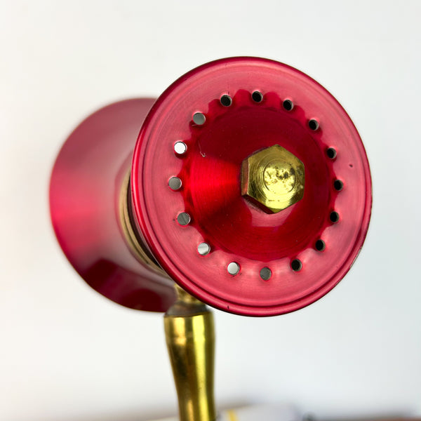 DAYDREAM ANODISED RED TABLE LAMP - HEY JUDE WORKSHOP • Vintage furniture & objects Melbourne