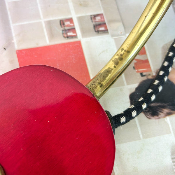 DAYDREAM ANODISED RED TABLE LAMP - HEY JUDE WORKSHOP • Vintage furniture & objects Melbourne