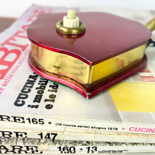 DAYDREAM ANODISED RED TABLE LAMP - HEY JUDE WORKSHOP • Vintage furniture & objects Melbourne