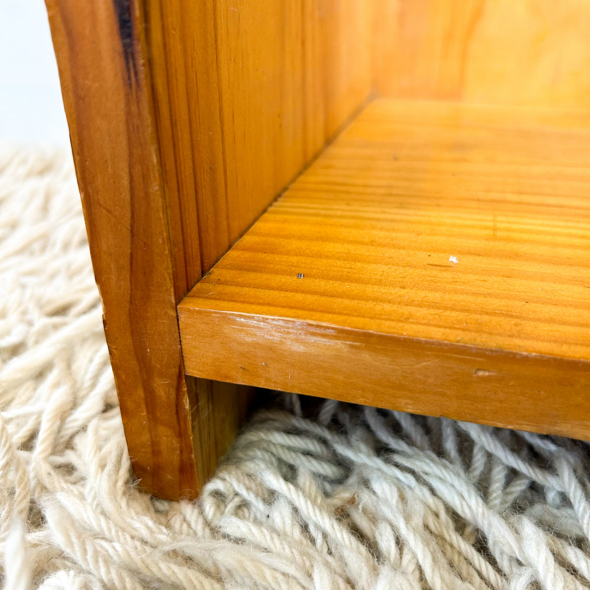 SOLID PINE ALCOVE BOOKCASE - HEY JUDE WORKSHOP • Vintage furniture & objects Melbourne