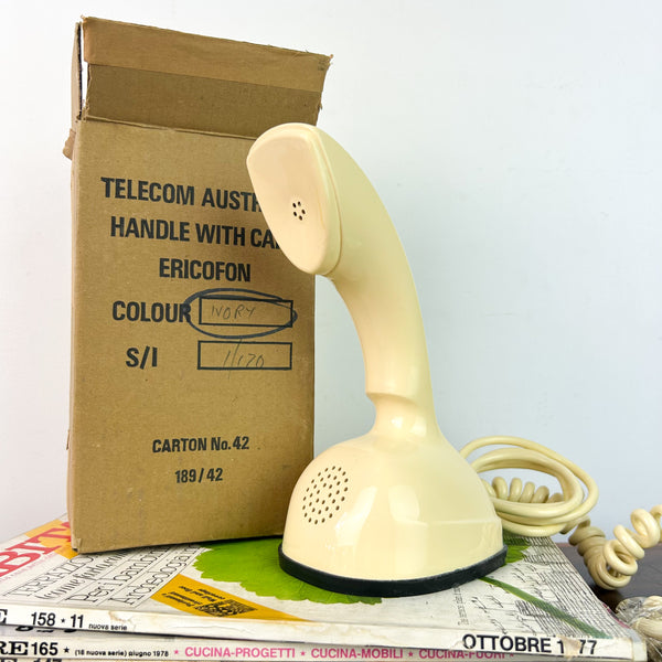 ERICOFON TELEPHONE IVORY - HEY JUDE WORKSHOP • Vintage furniture & objects Melbourne