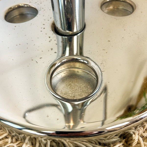 SPACE AGE CHROME HALL STAND
