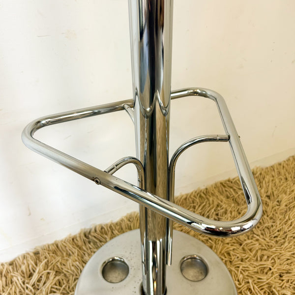 SPACE AGE CHROME HALL STAND