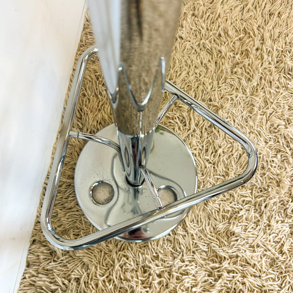 SPACE AGE CHROME HALL STAND