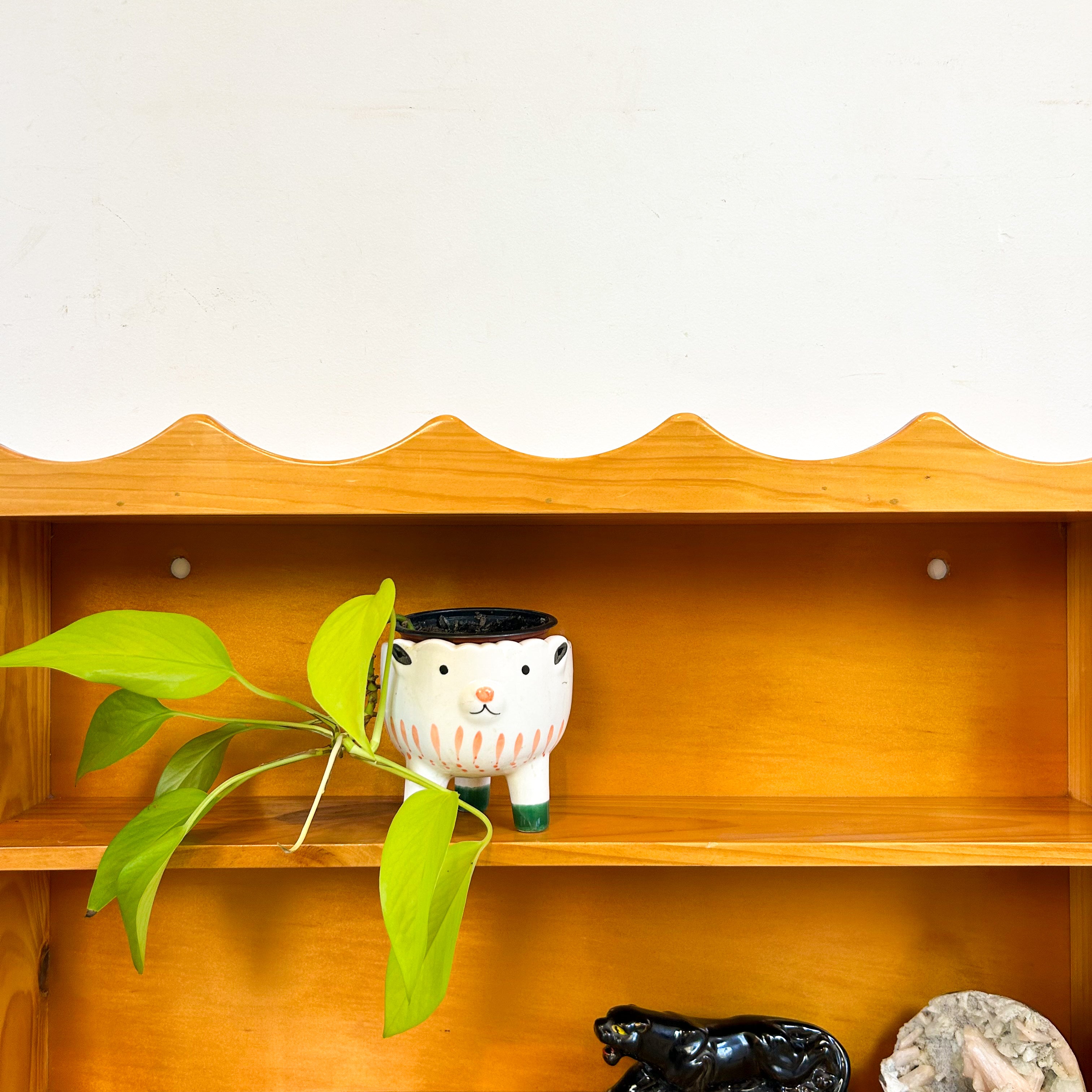 SHADOW BOX WITH SCALLOPED EDGE - HEY JUDE WORKSHOP • Vintage furniture & objects Melbourne