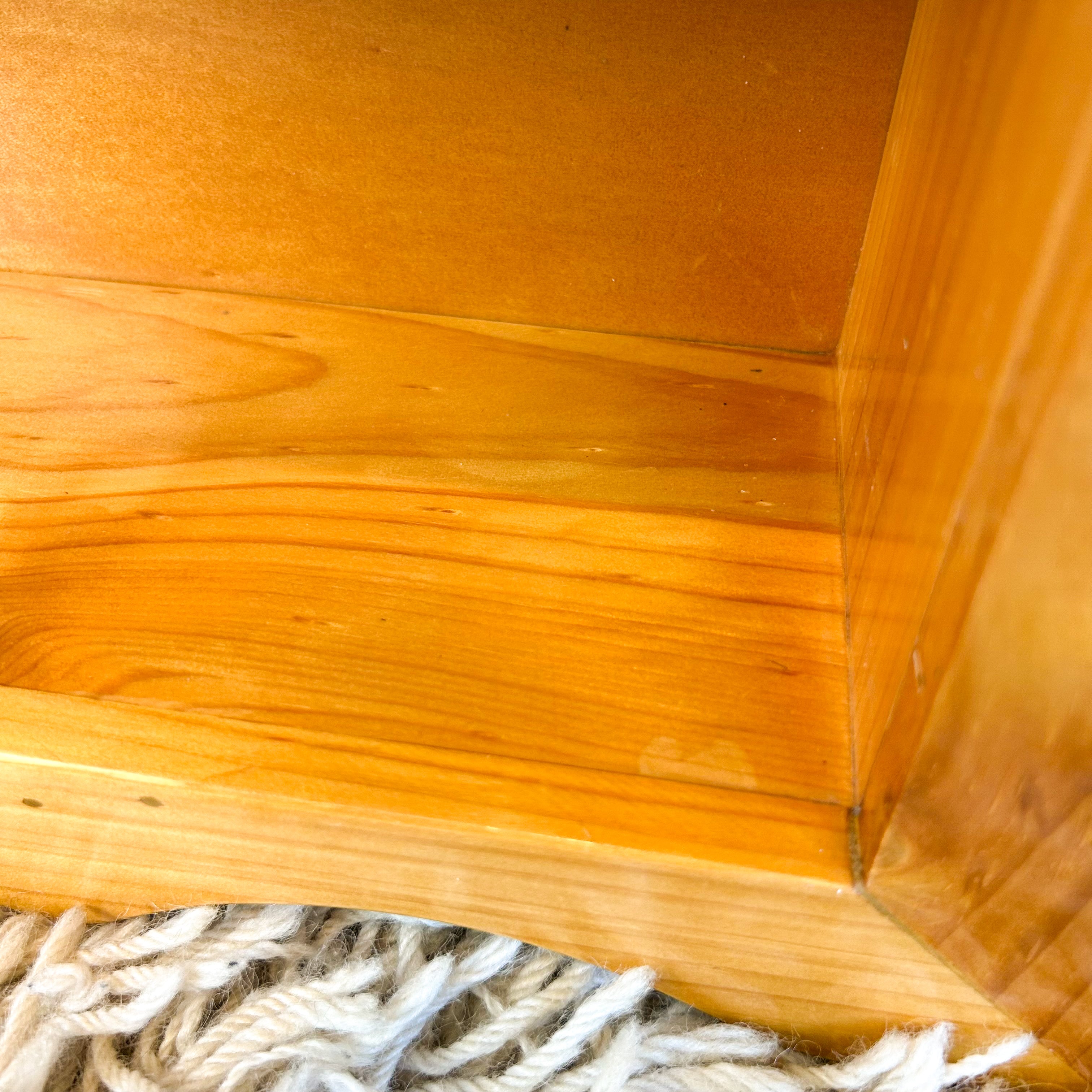 SHADOW BOX WITH SCALLOPED EDGE - HEY JUDE WORKSHOP • Vintage furniture & objects Melbourne