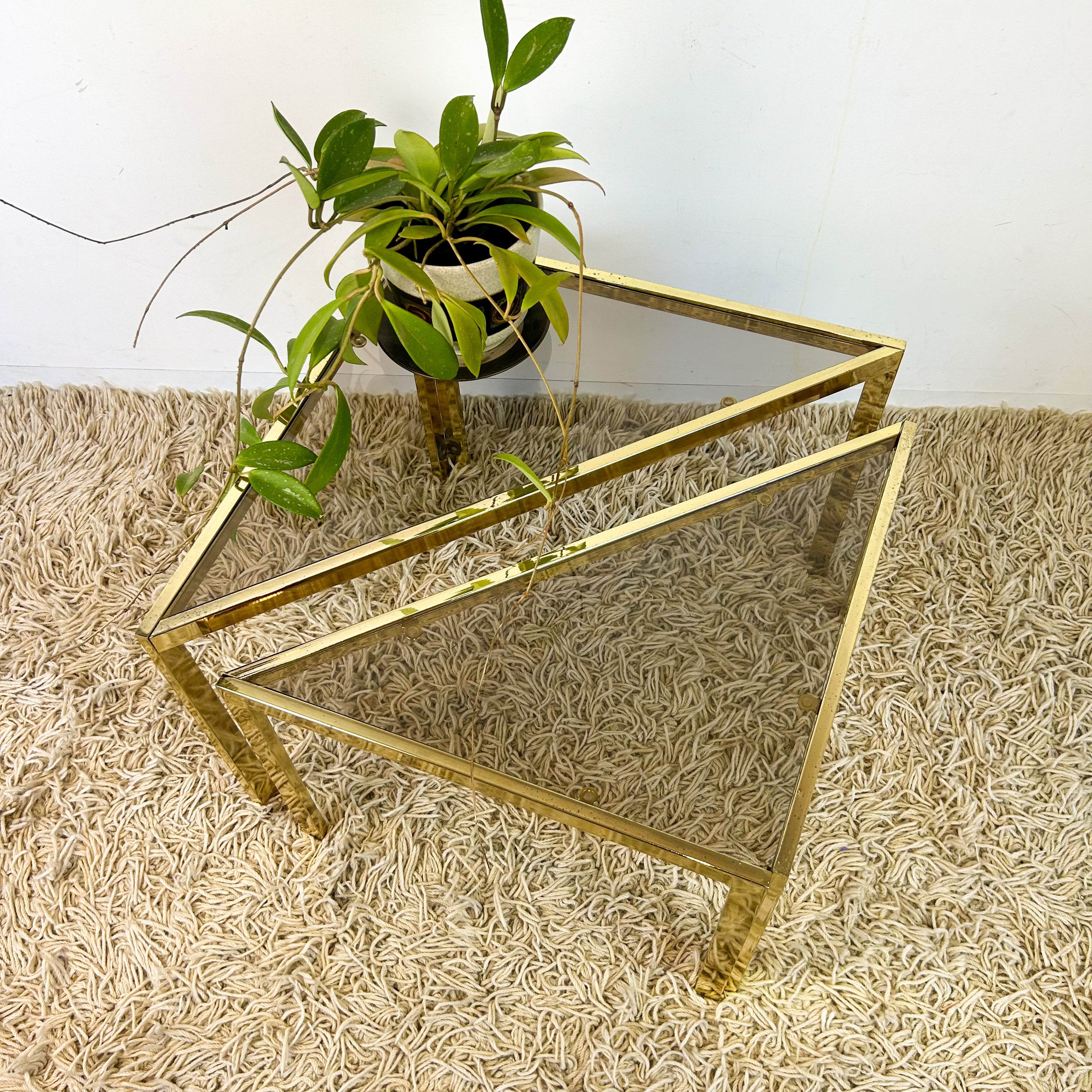 HOLLYWOOD REGENCY NESTING TABLES - HEY JUDE WORKSHOP • Vintage furniture & objects Melbourne
