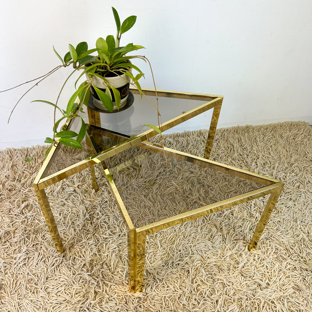 HOLLYWOOD REGENCY NESTING TABLES - HEY JUDE WORKSHOP • Vintage furniture & objects Melbourne