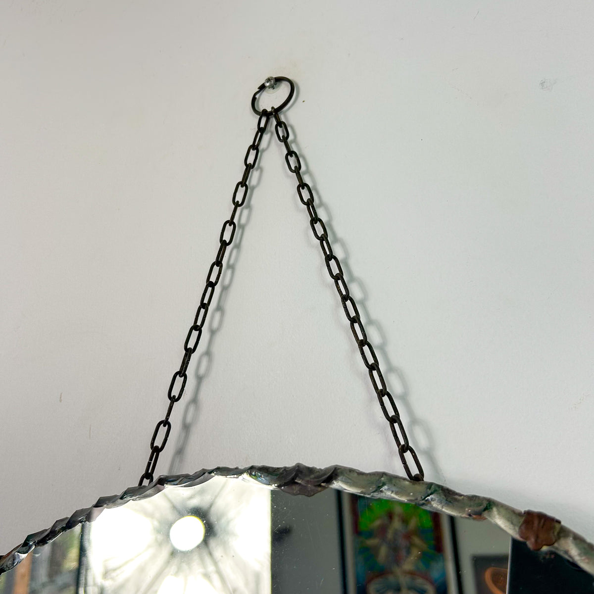 ROUND BEVELLED EDGE MIRROR