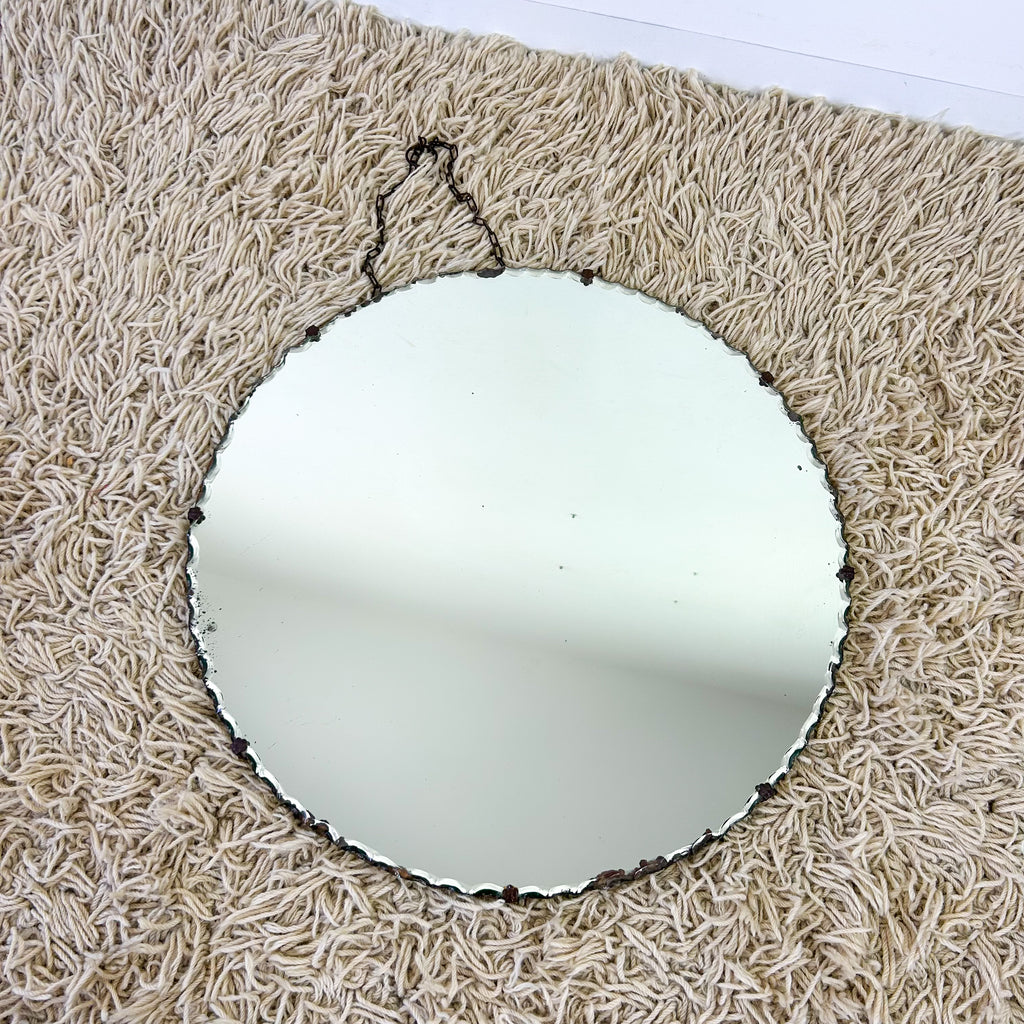 ROUND BEVELLED EDGE MIRROR