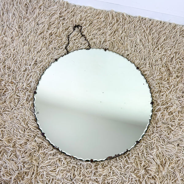 ROUND BEVELLED EDGE MIRROR