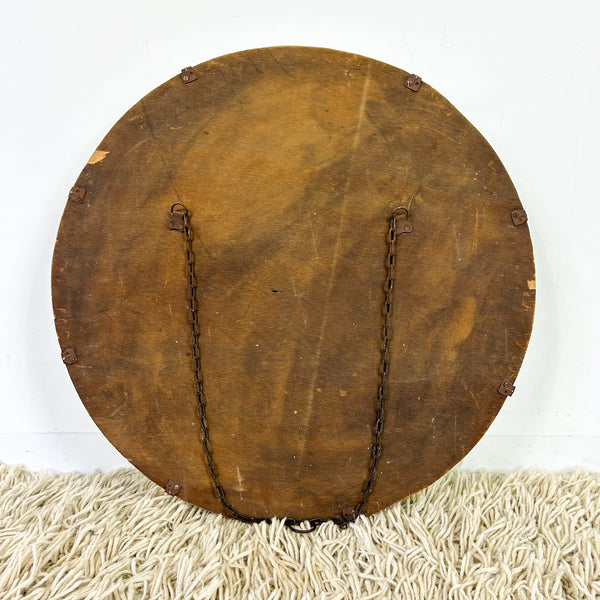 ROUND BEVELLED EDGE MIRROR